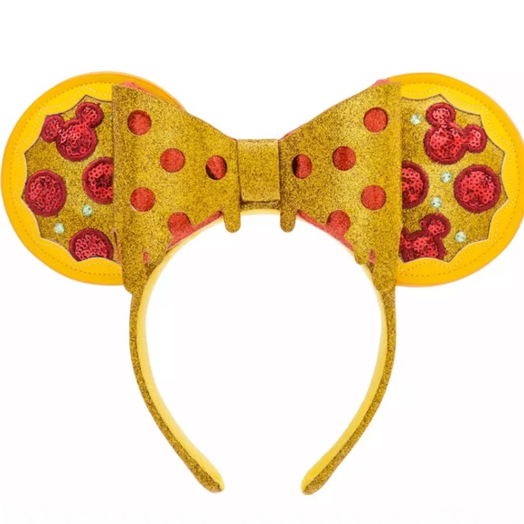 Loungefly Disney Parks Mini Backpack and Matching Ears-pizza- Disney Eats - Picture 2 of 7